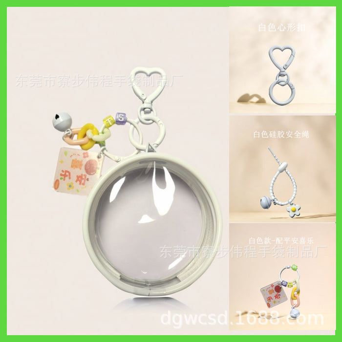 Wholesale The display bag PVC transparent bag badge storage bag