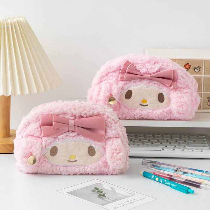 Wholesale Plush Lamb Student Large-Capacity Pencil Case