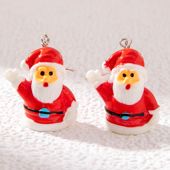 Wholesale Christmas Santa Penguin Earring Set Fashion Accessory Gift MOQ≥2