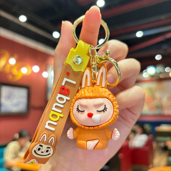 Wholesale Creative cartoon doll keychain, children's bag pendant, car keychain gift