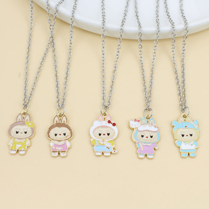 Wholesale Cute Cartoon Alloy Pendant Necklace