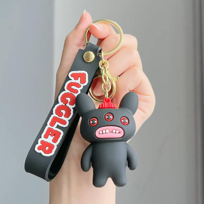 Wholesale Cute Tooth Monster Keychains