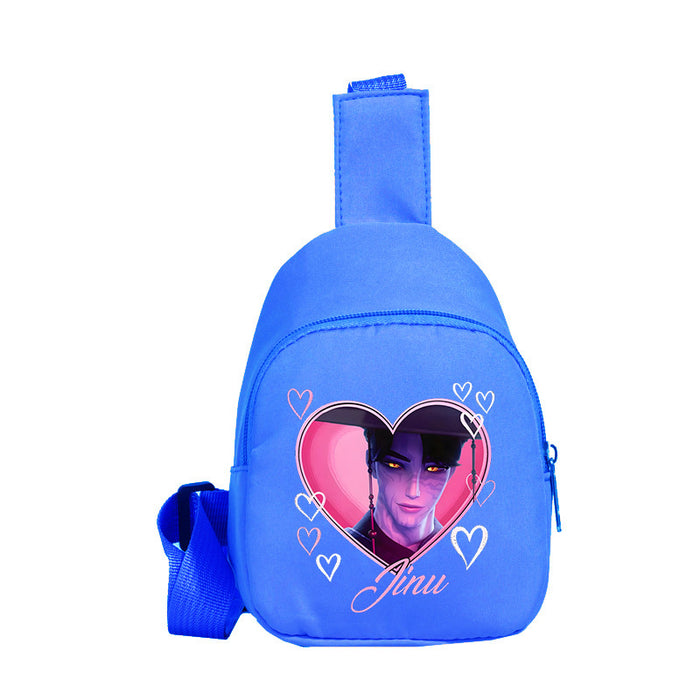 Wholesale Anime-themed Printed Shoulder Bag and Children' s Waist Bag