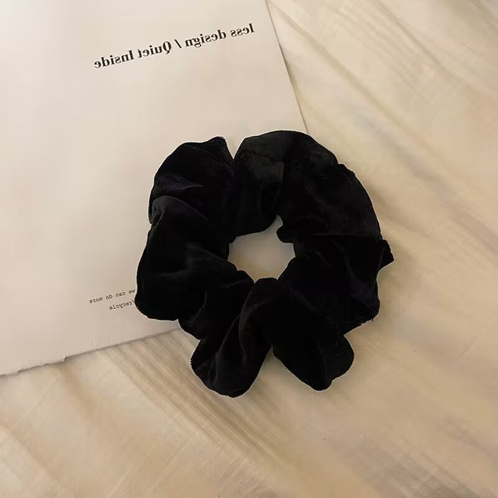 Wholesale large hair band large niche simple fashion hair tie head flower rubber band New