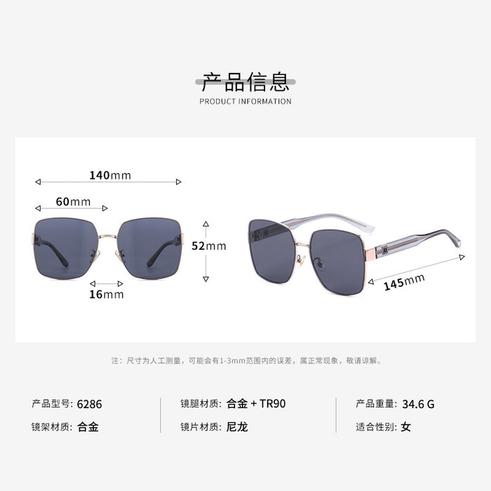 Wholesale Wholesale of fashionable nylon sunglasses with large frames