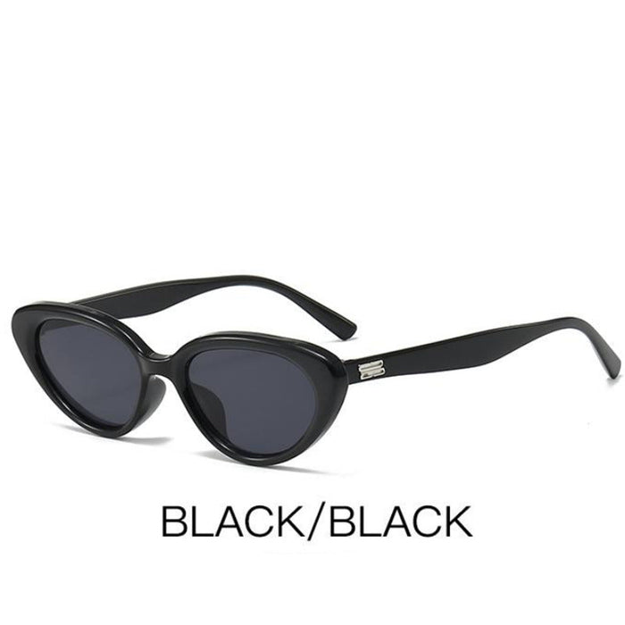 Wholesale Versatile visor sunglasses, fashionable small frame cat eye sunglasses, personalized