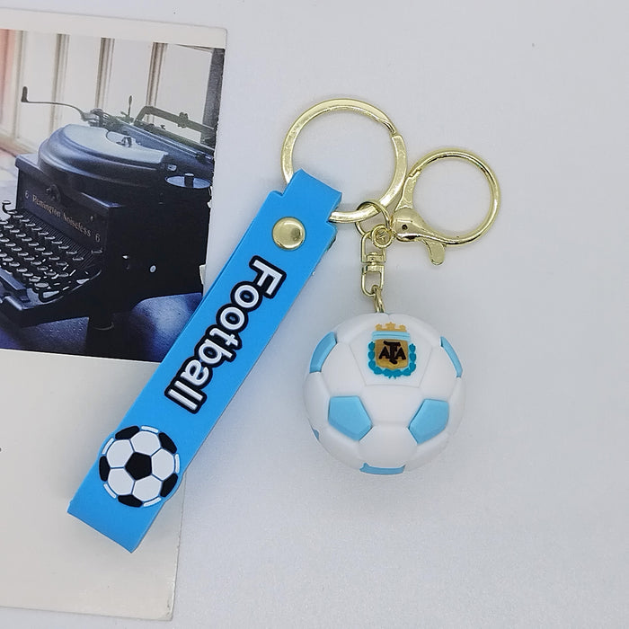 Wholesale cartoon character Messi key chain pendant bag car key chain accessories gift