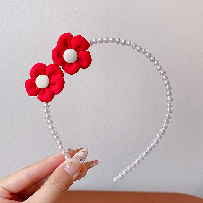 Wholesale Children' s headband girls non-slip baby hairpin headdress little girl rabbit ear bow headband