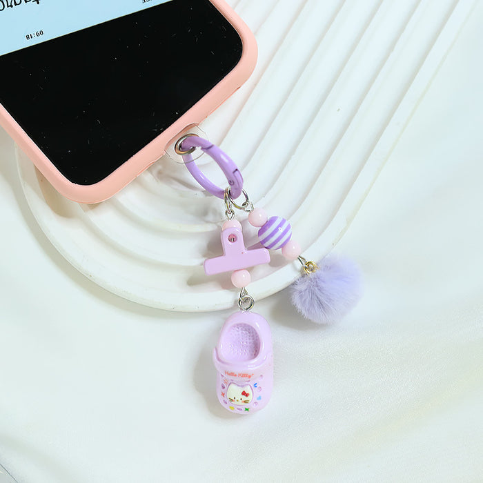 Wholesale Resin cat keychain mobile phone pendant cute jewelry pendant