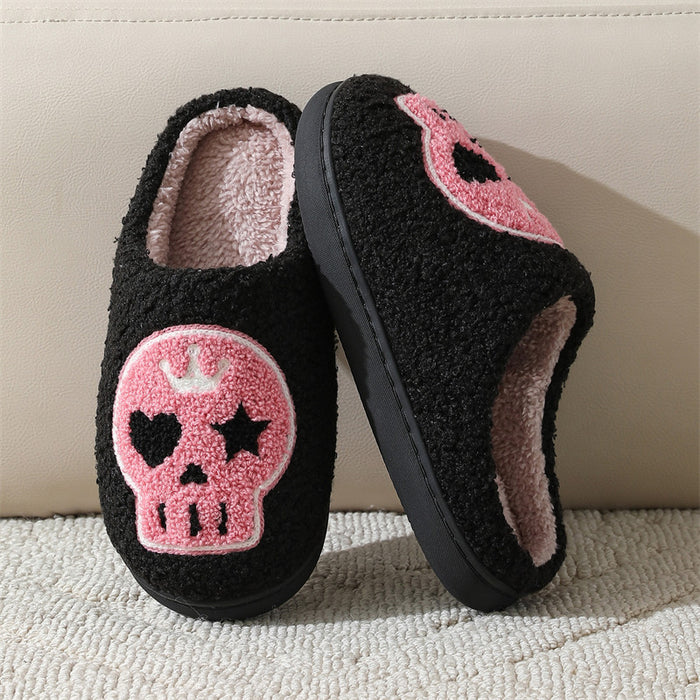 Wholesale Winter cotton slippers for women home indoor home warm slippers  slippers for men