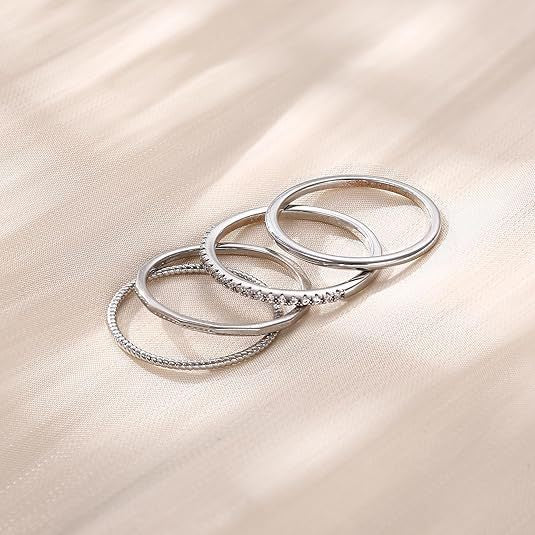 Wholesale Ring fashion personality light luxury niche design exquisite index finger ring gold simple plain circle
