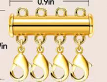 Wholesale Necklace magnetic buckle connection buckle