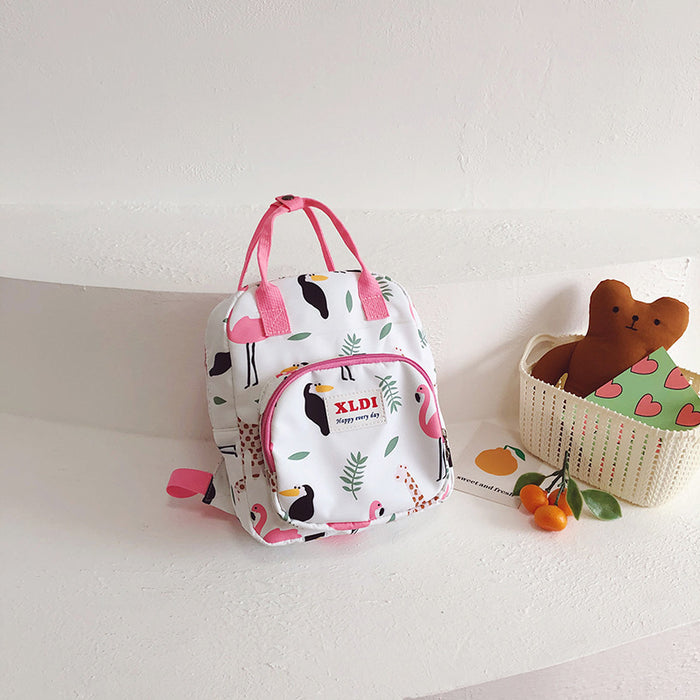 Wholesale Nylon Cartoon Contrast Color Fashion Casual Children's Backpack JDC-BP-YuanDuo068