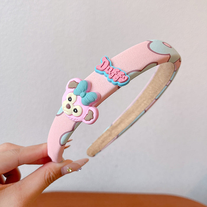 Wholesale Children' s headband girls non-slip baby hairpin headdress little girl rabbit ear bow headband