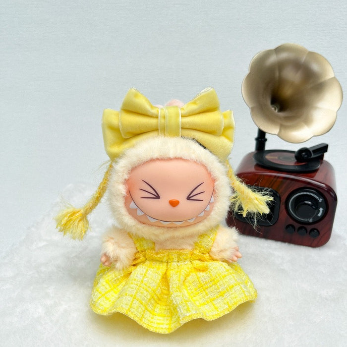 Wholesale Vinyl doll clothes change cute sweet skirt