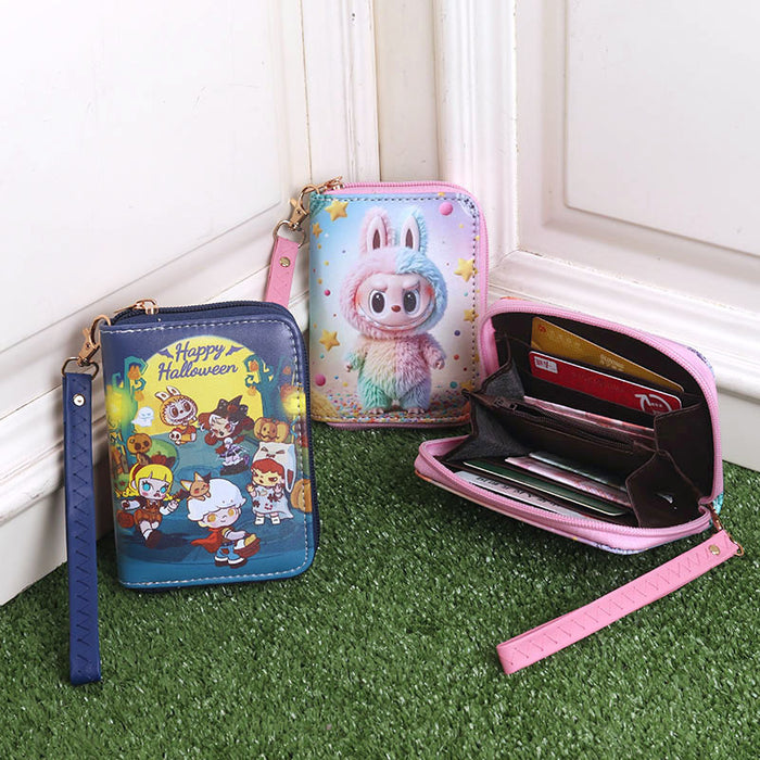 Wholesale Cute cartoon coin purse for boys and girls with card slots