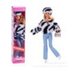 Wholesale Supermodel doll multicolor plush jeans hat suit
