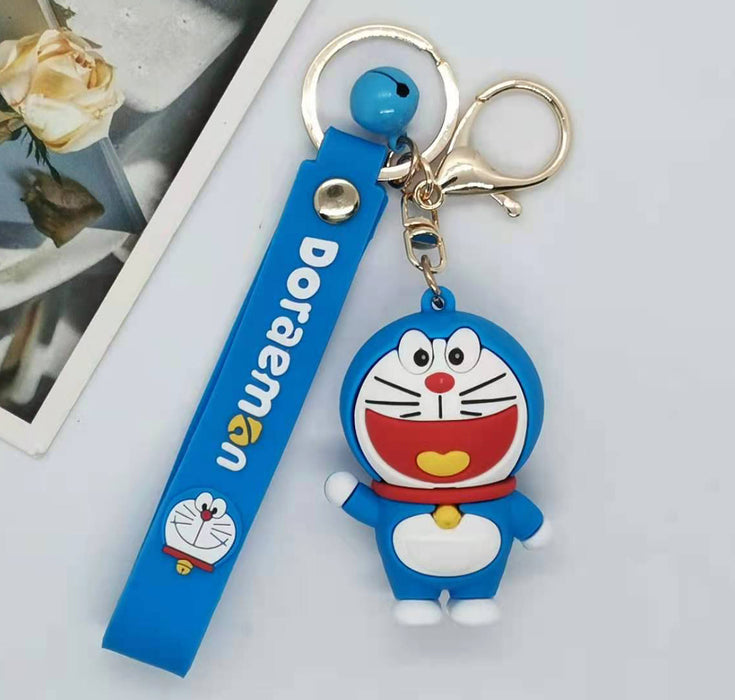 Wholesale Cartoon Animation Cat Doll Keychain Pendant Car Keychain Bag Hanging Ornaments