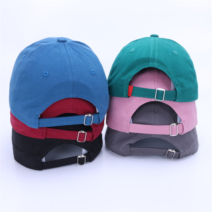 Wholesale Fashionable embroidered letter baseball cap, summer sun shading duckbill cap