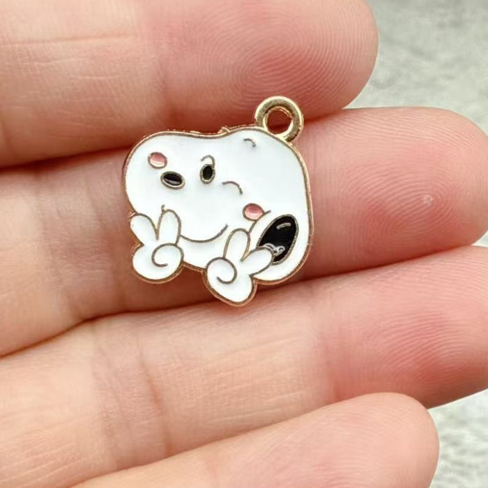 Wholesale 10pcs Cute Cartoon Minimalist Earrings,  Bracelet,  and Pendant