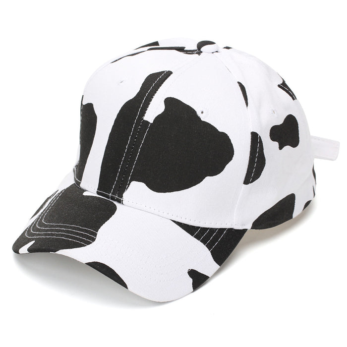 Wholesale Cow Print Baseball Cap for Women Trendy Sun Visor Hat Casual