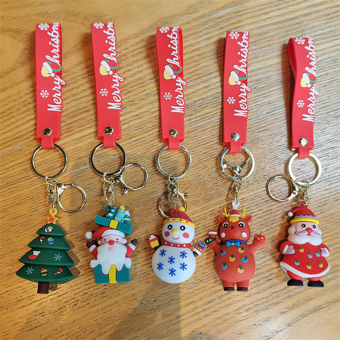 Wholesale Cartoon Silicone Doll Keychain JDC-KC-ZhuoRan036