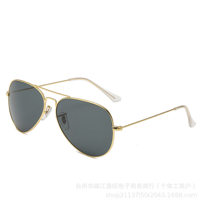 Wholesale Aviator Sunglasses Tempered Style 3025 Women 3026 Men Driving Toad Glasses