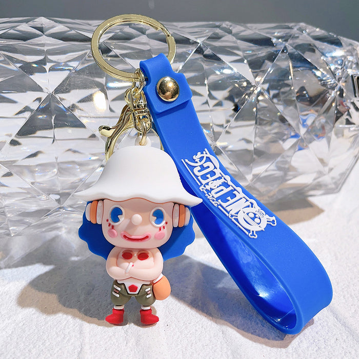 Wholesale Cartoon Doll PVC Keychain JDC-KC-Qiwei008