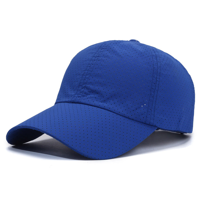 Wholesale Hat quick drying baseball cap with mesh breathable sun protection and sunshade cap