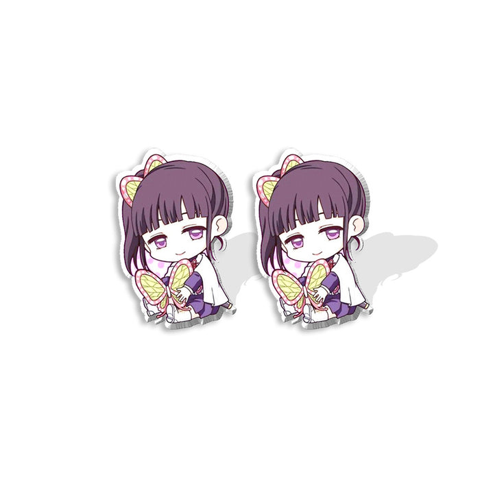 Wholesale Cartoon Heat Shrink Earrings