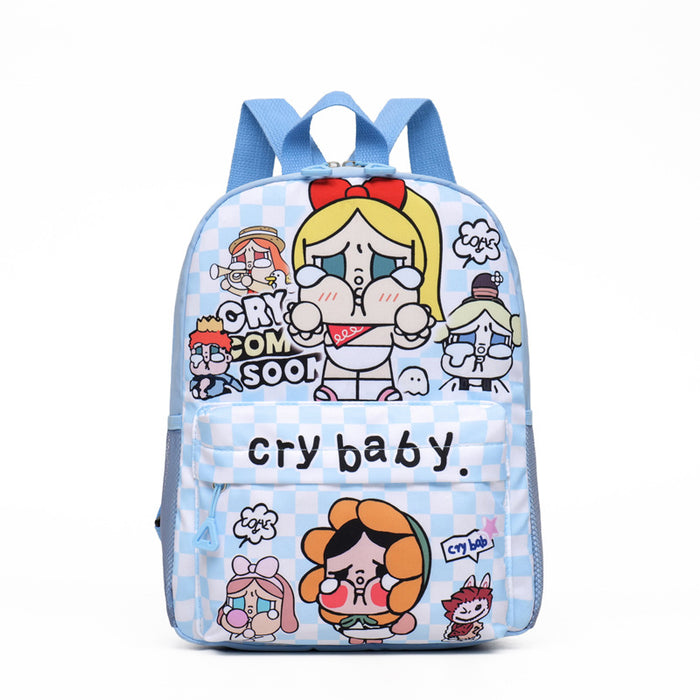 Wholesale Backpack Children' s Cry Baby Ultra Light Large Capacity Backpack Kindergarten Cute Schoolbag