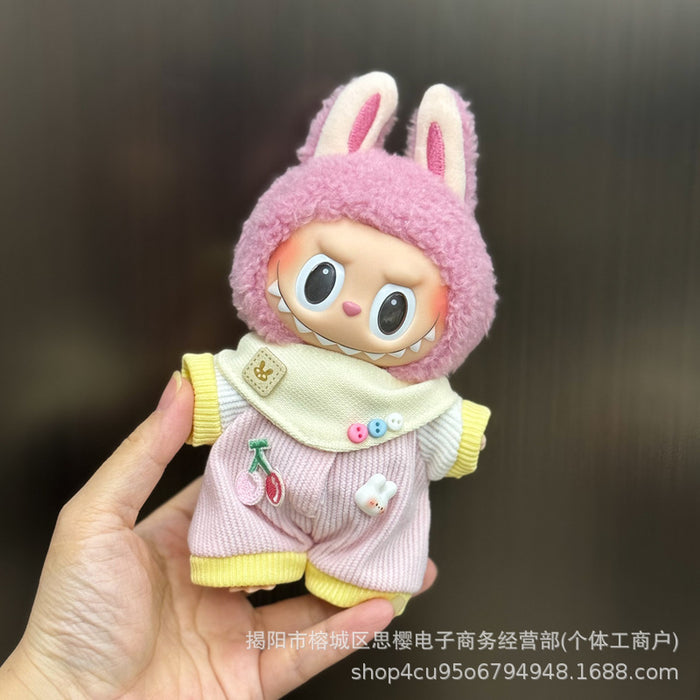 Wholesale 17cm mini doll clothes plush clothing replacement