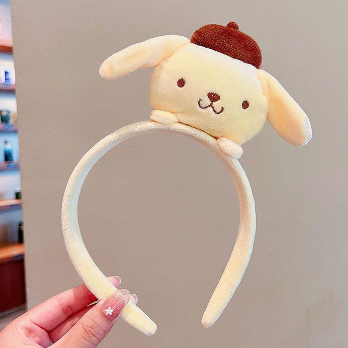 Wholesale Plush Cartoon  Hair Scrunchies Headbands Hair Clips JDC-HC-Zhongx002