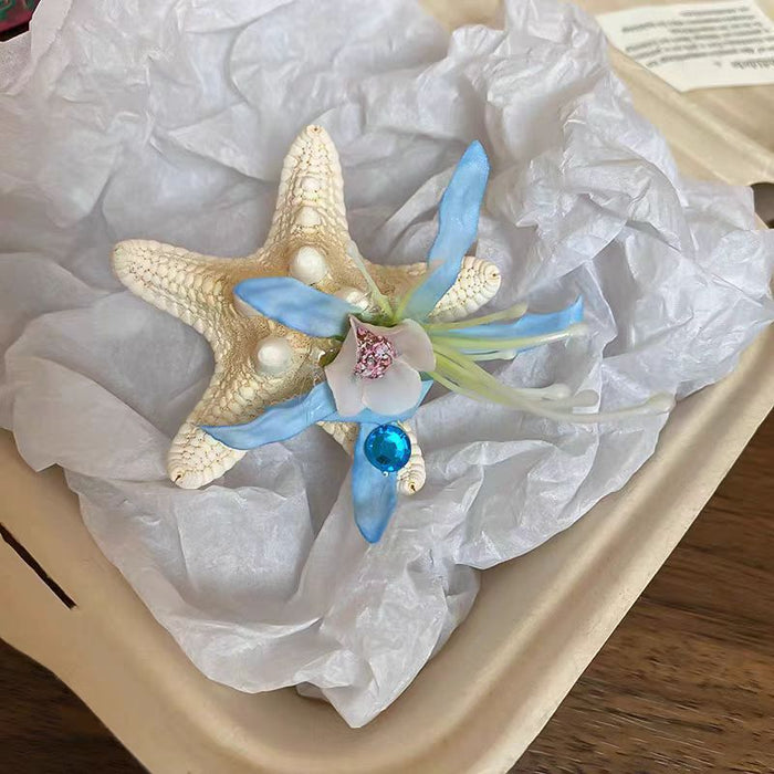 Wholesale Hair edge clip starfish edge clip