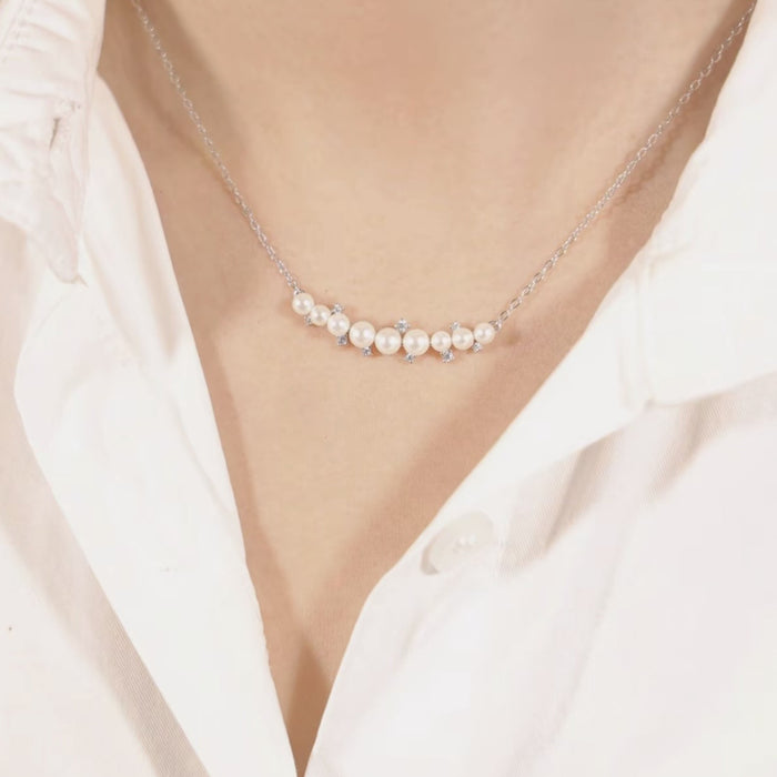 Wholesale Necklace, light luxury, elegant, high-end, necklace, temperament pendant, collarbone chain