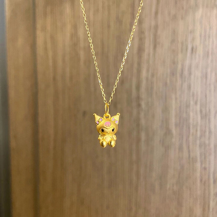 Wholesale  cartoon doll necklace  student clavicle chain female