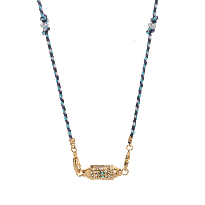 Wholesale Valentine' s Day Colorful Tarot Card Necklace