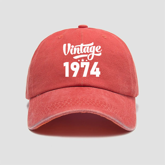 Wholesale Washed cotton printed vintage baseball cap, soft top sun hat