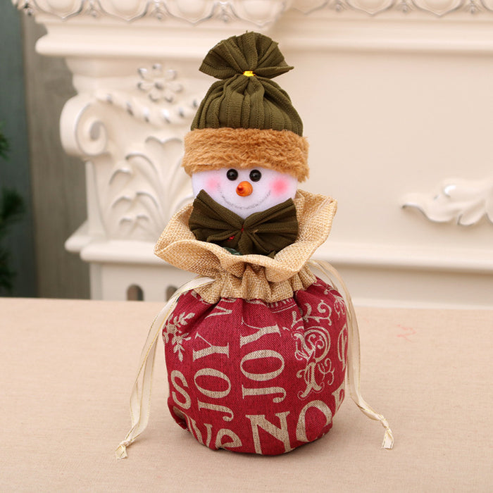 Wholesale Christmas Apple Bag, Handbag, Christmas Eve Gift Bag, Kidsren' s Small Gift Bag, Christmas Apple Bag