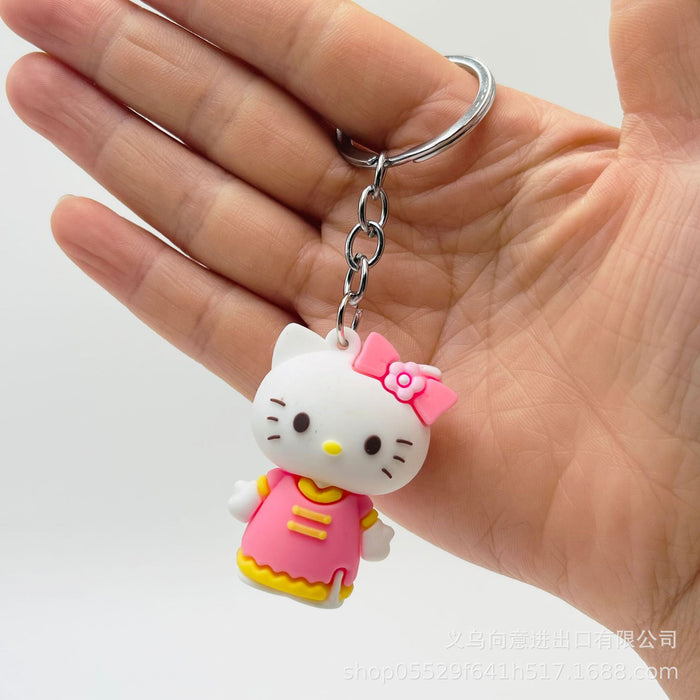 Wholesale PVC Cartoon Doll Keychain JDC-KC-XiangY057