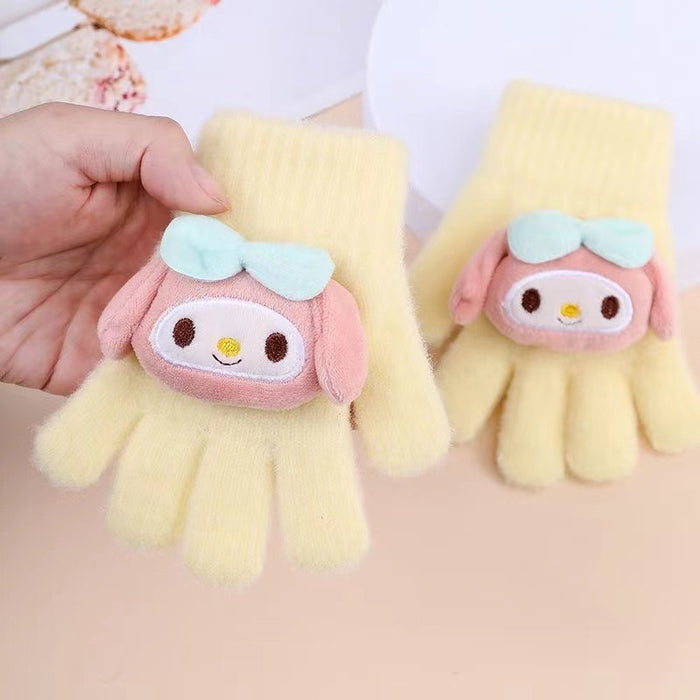 Wholesale Children' s Gloves Finger Cute Winter Gloves