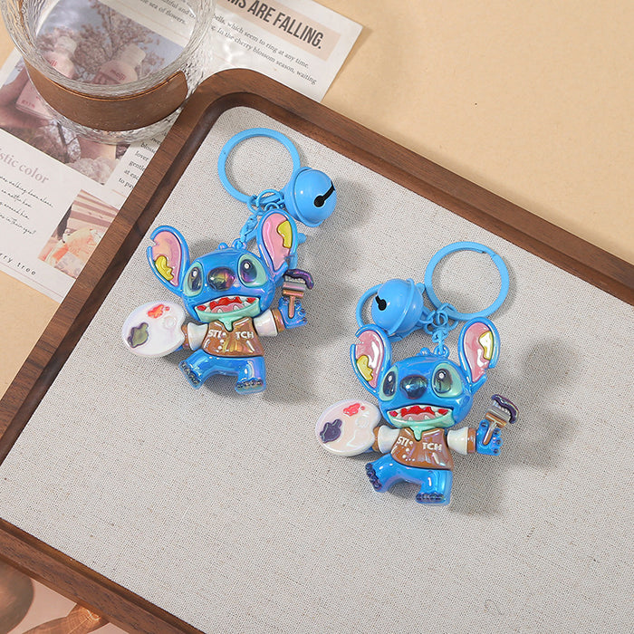Wholesale New Street Keychain Cartoon Anime Doll Bag Pendant Cute Creative Silicone Gift Chain