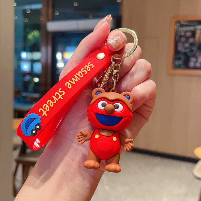 Wholesale Cute keychain pendant key ring bag charm