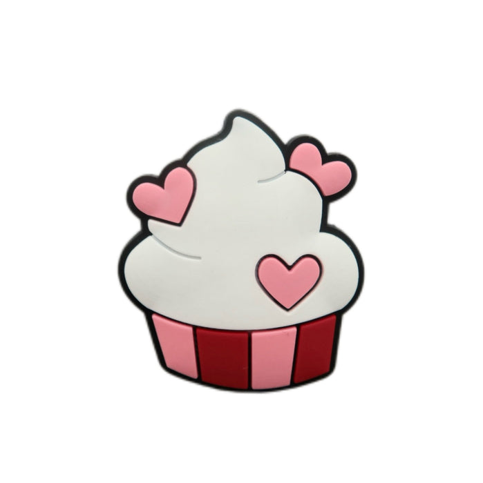 Wholesale Love Hole Shoes Flower Shoes Buckle DIY Removable Decorative Accessories Wholesale PVC Soft Rubber