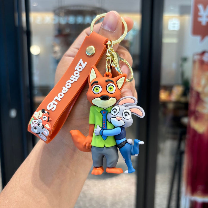 Wholesale Various cute cartoon character keychains