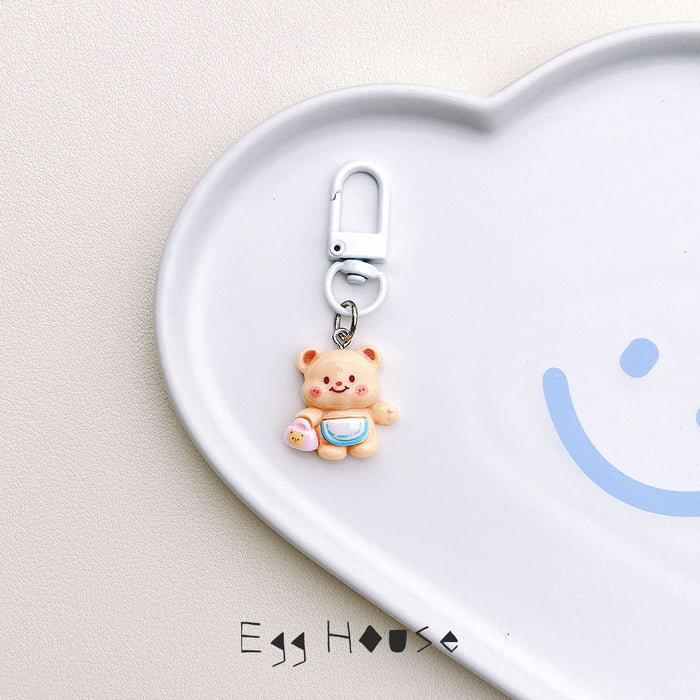 Wholesale Cartoon Cute Pendant Keychain Bookbag Keychain