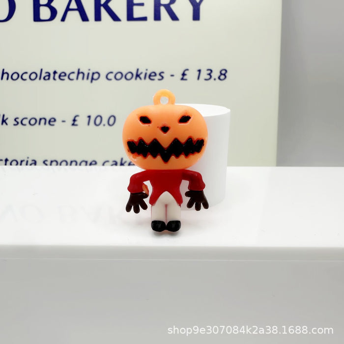 Wholesale Halloween Cartoon Keychain Soft PVC Car Key Accessory MOQ≥2