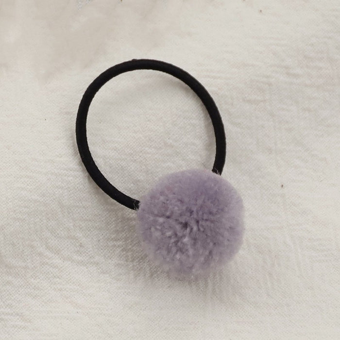 Wholesale Children's Cute Hair Ball Hair Ring Small Rubber Band JDC-HS-Zhenr003