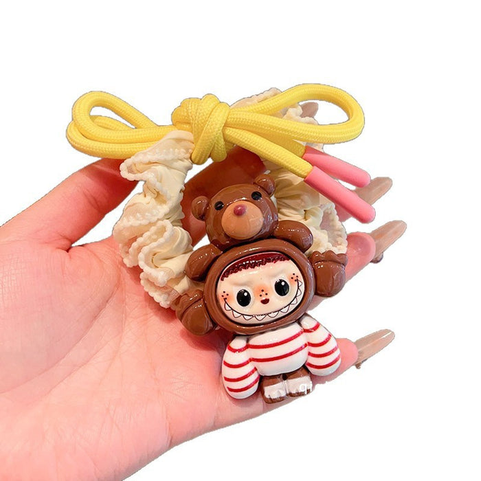 Wholesale Hair Rope for Girls Durable High Elastic Hair Band Rubber Band