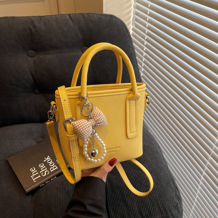 Wholesale New Small Bag Texture Handheld Bucket Bag Versatile Retro Commuter Crossbody Bag